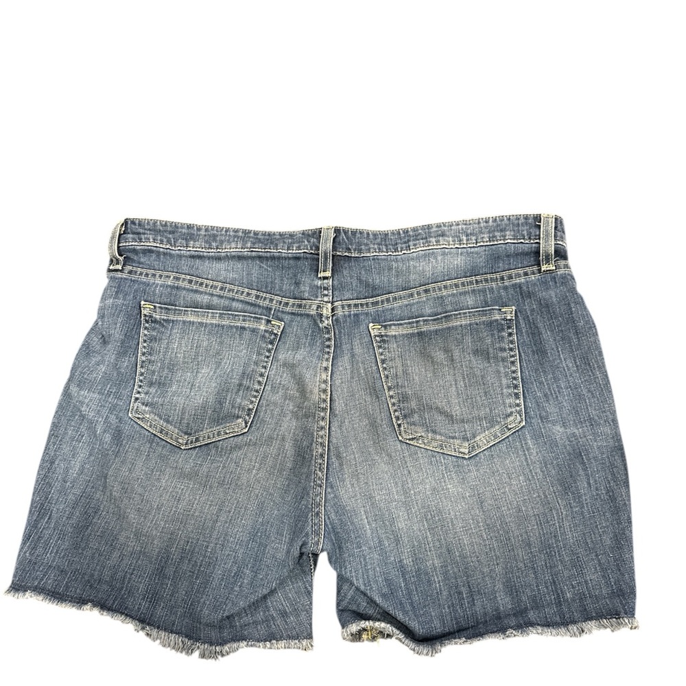 Mossimo Supply Co. Distressed Blue Jean Shorts - Picture 2 of 3